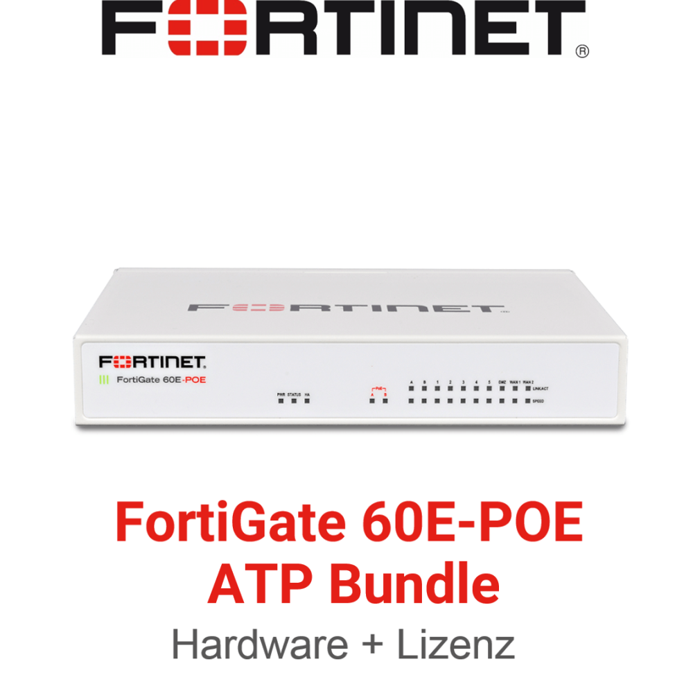 Paquete Fortinet Fortigate E Poe Atp Fg E Poe Bdl Compre