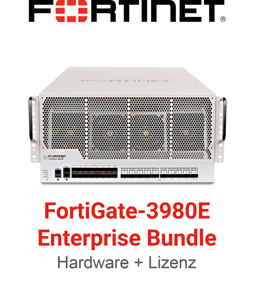 Fortinet FortiGate-3980E - Enterprise Bundle (Hardware + Lizenz)