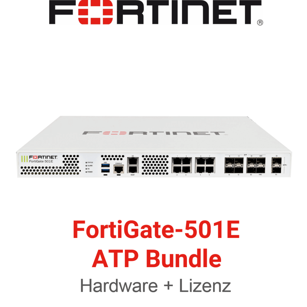 Fortinet FortiGate-501E - ATP Bundle (Hardware + Lizenz) (End of Sale/Life)