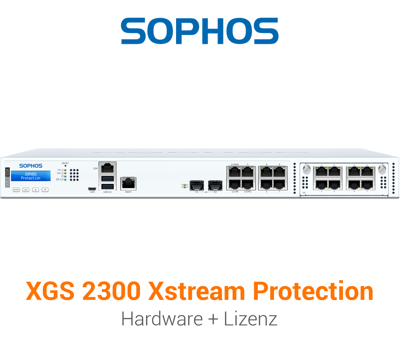Sophos XGS 2300 mit Xstream Protection