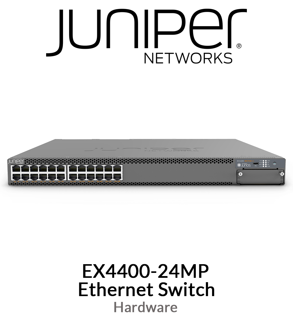 Juniper Networks EX4400 24 PORT MGIG POE SWITCH SPARE