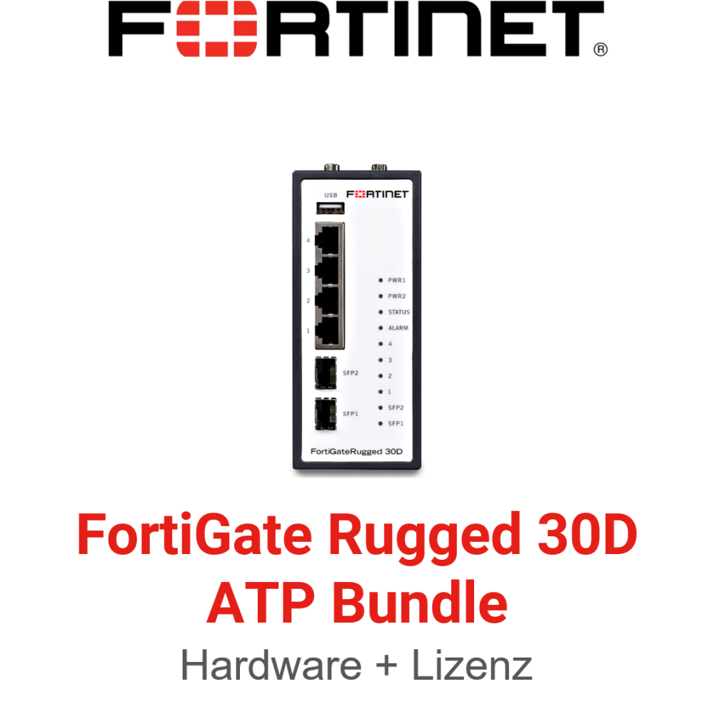 Fortinet FortiGateRugged-30D ATP Bundle (Hardware + Lizenz)