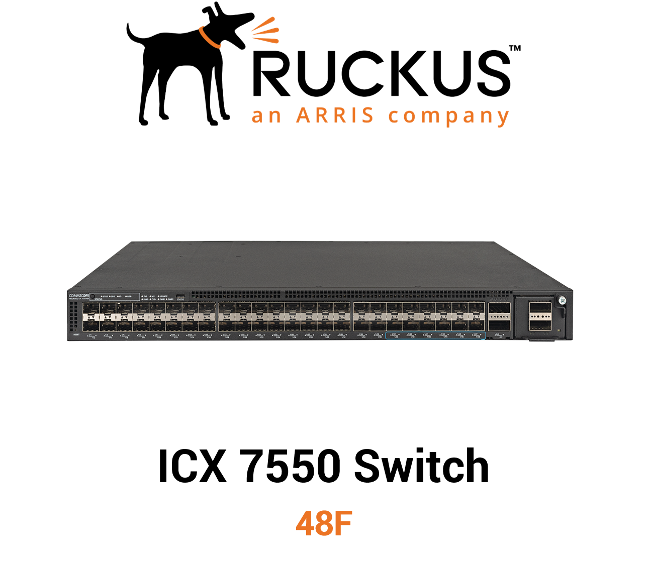 Ruckus ICX 7550-48F Switch