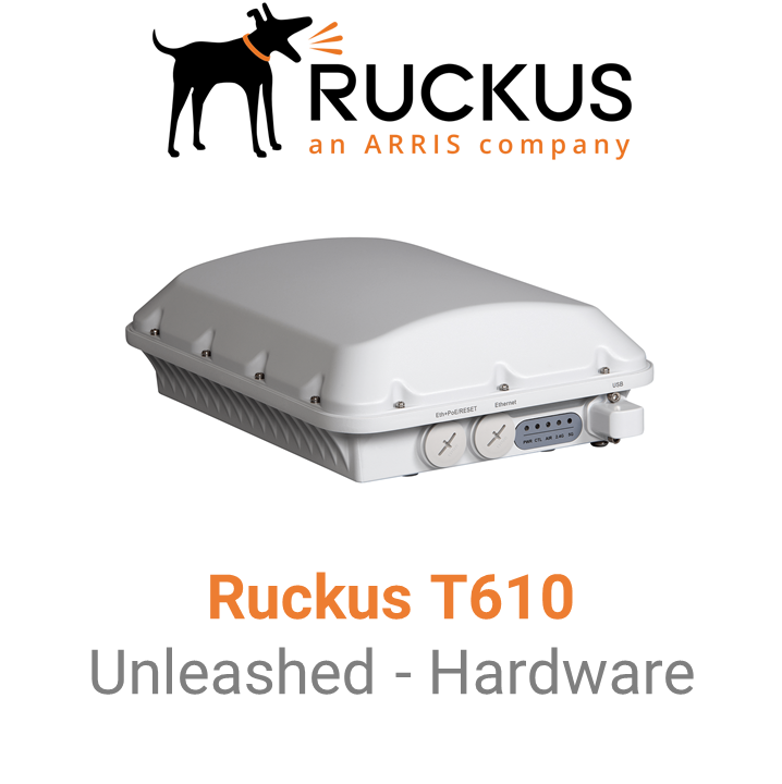 Ruckus T610 Outdoor Access Point - Unleashed