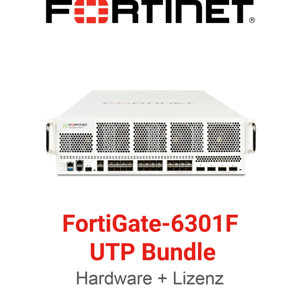 Fortinet FortiGate-6301F - UTM/UTP Bundle (Hardware + Lizenz)