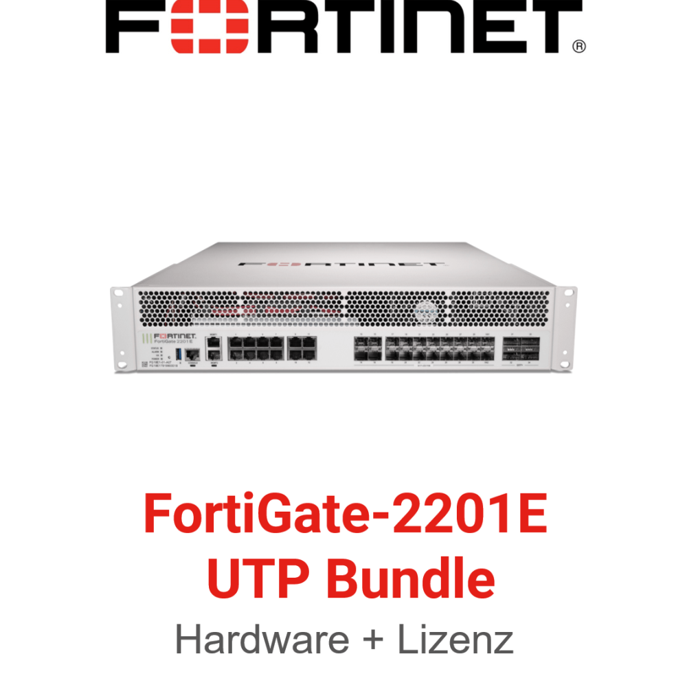 Fortinet FortiGate-2201E - UTM/UTP Bundle (Hardware + Lizenz)