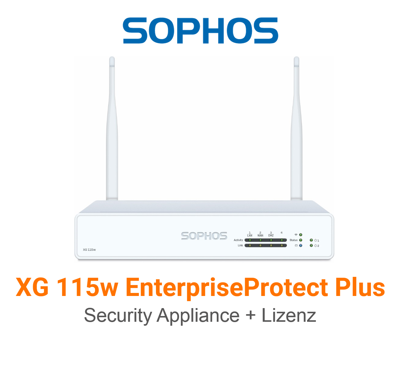 Sophos XG 115w EnterpriseProtect Plus Bundle (Hardware + Lizenz)