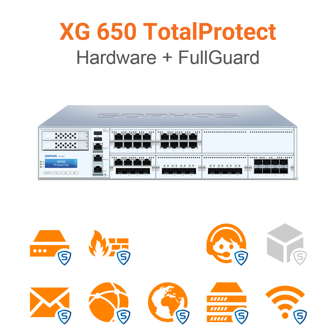 Sophos XG 650 TotalProtect Bundle (End of Sale/Life)