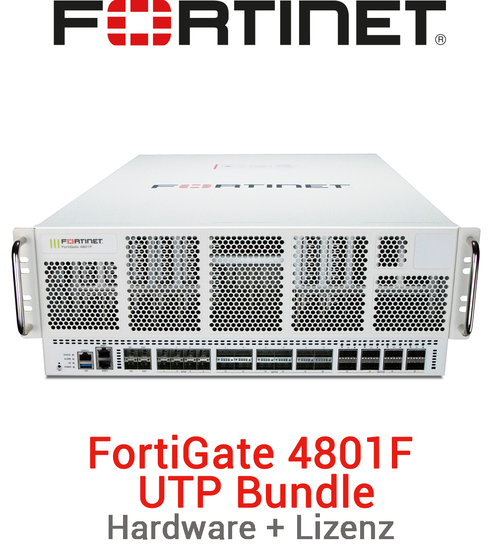 Fortinet FortiGate-4801F - UTM/UTP Bundle (Hardware + Lizenz)