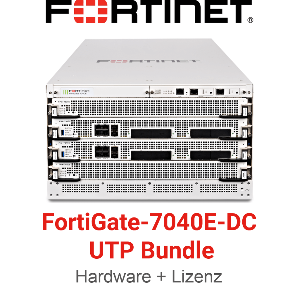 Fortinet FortiGate-7040E-8-DC - UTM/UTP Bundle (Hardware + Lizenz)