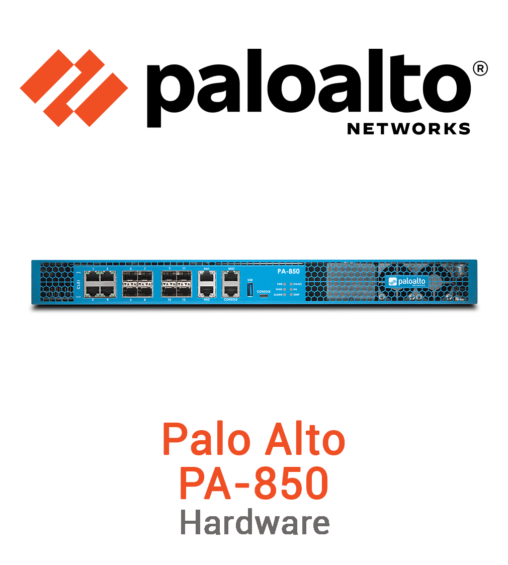 Palo Alto PA-850 Hardware Appliance