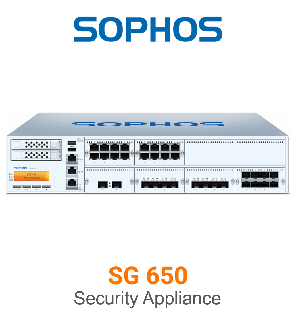 Sophos SG 650 Securiy Appliance