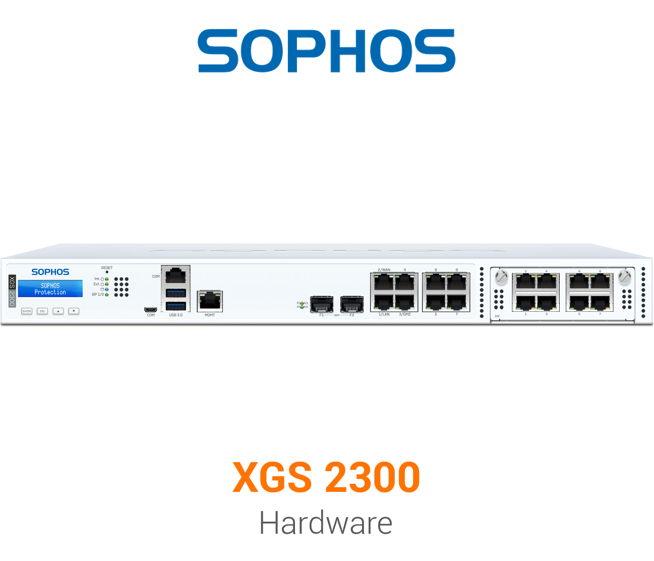 Sophos XGS 2300 Firewall Hardware Vorderseite