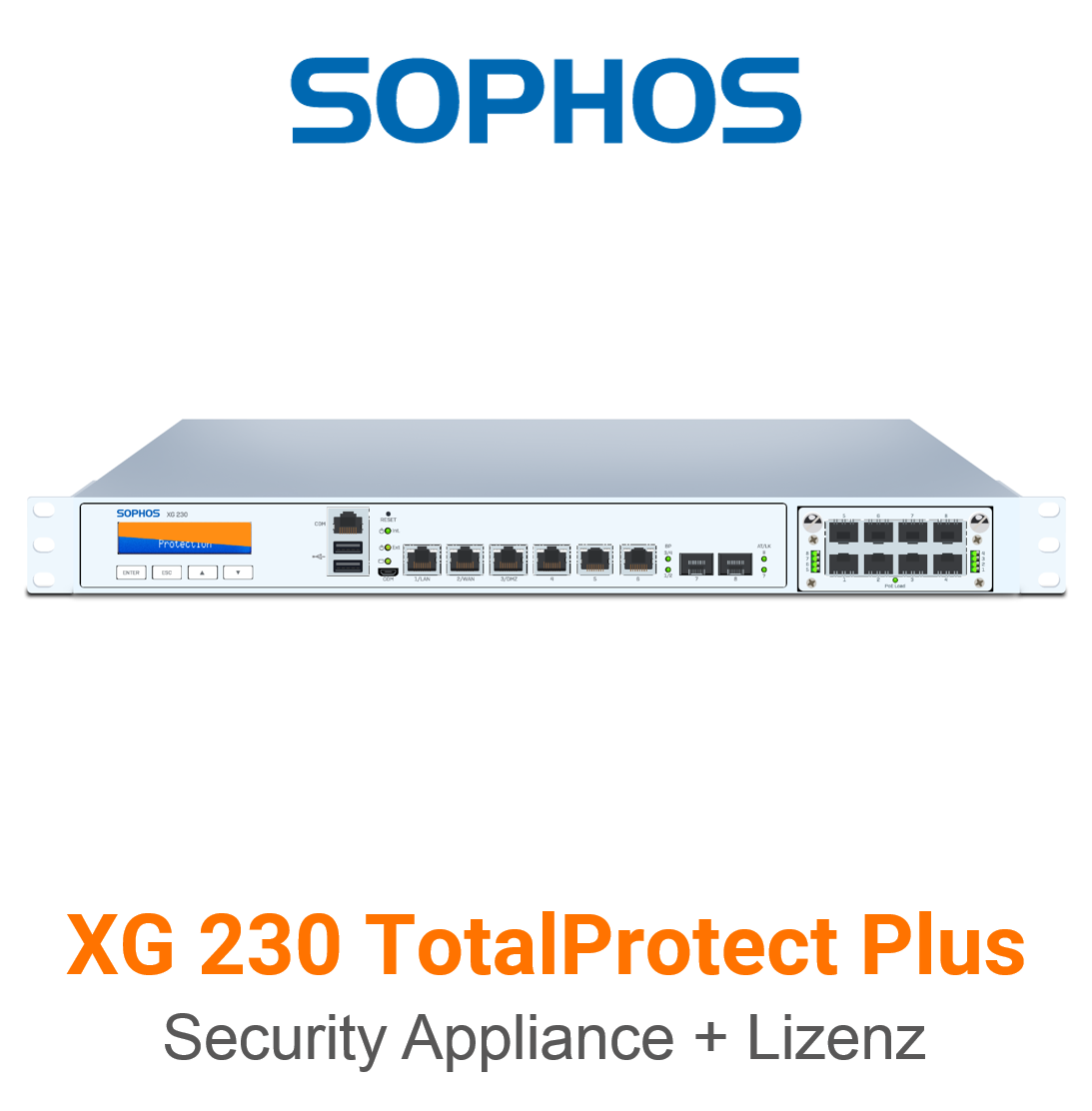 Sophos XG 230 TotalProtect Plus Bundle (Hardware + Lizenz)