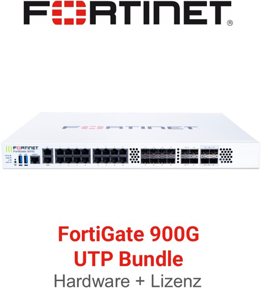 Fortinet FortiGate-900G - UTM/UTP Bundle (Hardware + Lizenz)