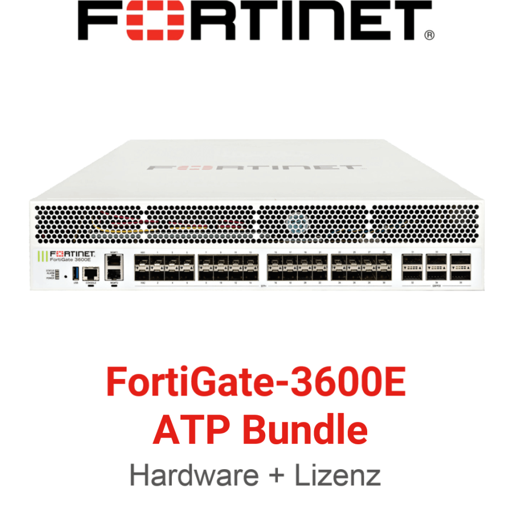 Fortinet FortiGate-3600E - ATP Bundle (Hardware + Lizenz)