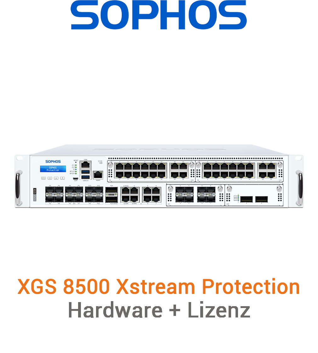 Sophos XGS 8500 mit Xstream Protection