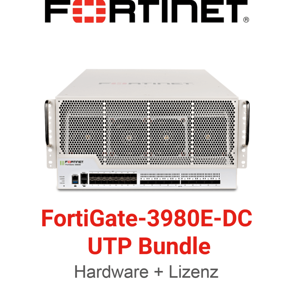 Fortinet FortiGate-3980E-DC - UTM/UTP Bundle (Hardware + Lizenz)