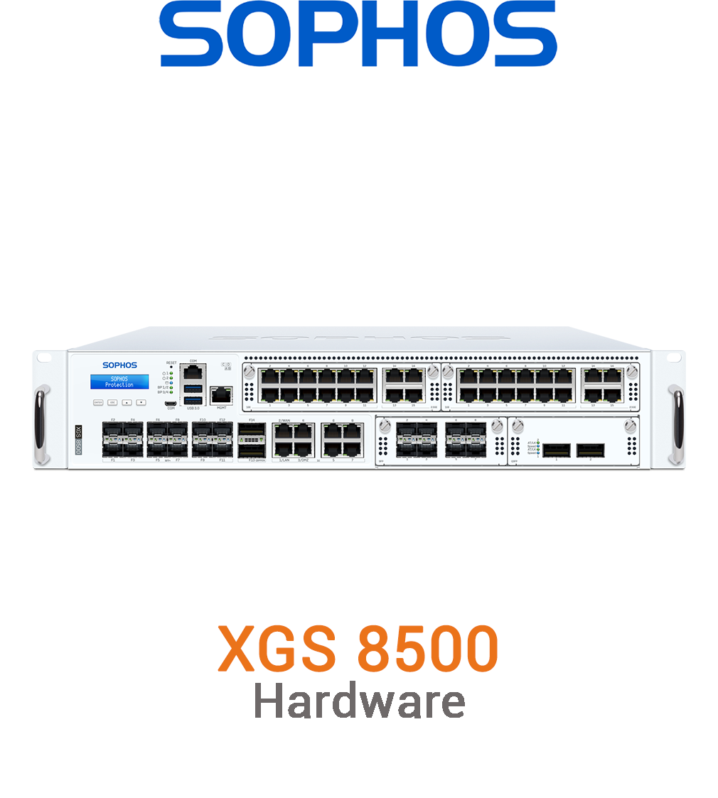 Sophos XGS 8500 Firewall Hardware Vorderseite