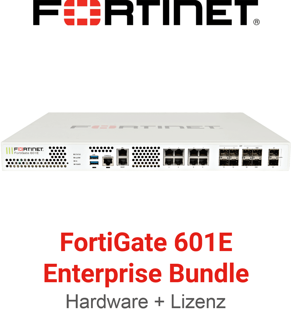 Fortinet FortiGate-601E - Enterprise Bundle