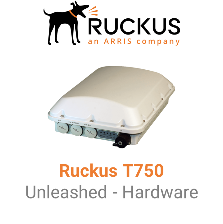 Ruckus T750 Outdoor Access Point - Unleashed (End of Sale/Life)