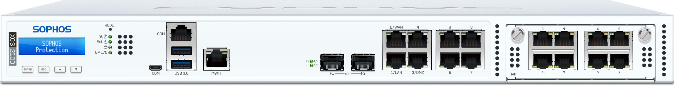 Sophos XGS 2100 Firewall Vorderseite