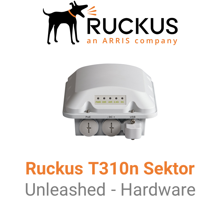 Ruckus T310n Outdoor Access Point - Unleashed (End of Sale/Life)