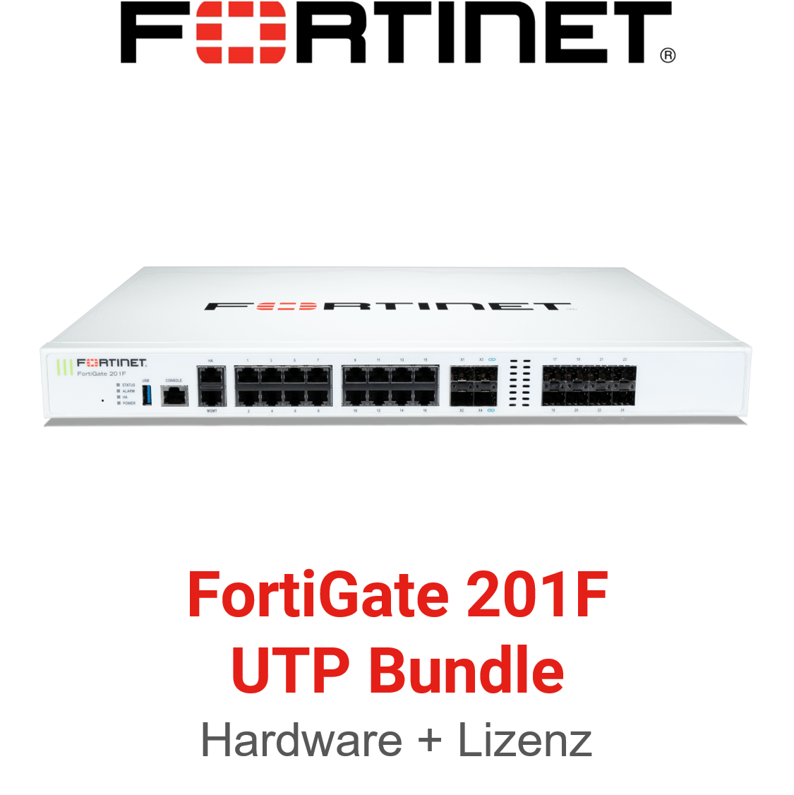 Fortinet FortiGate-201F - UTM/UTP Bundle (Hardware + Lizenz)