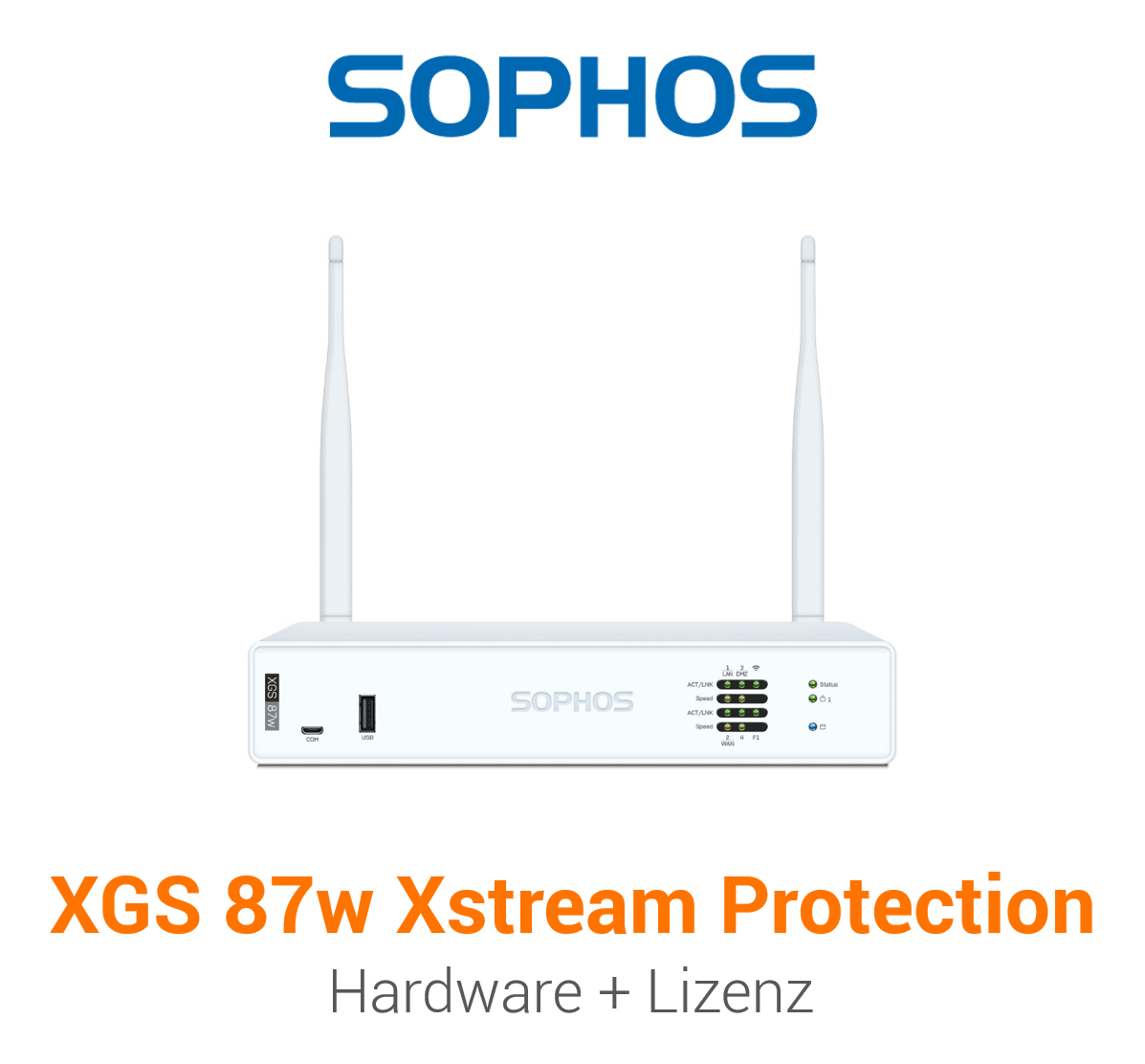 Sophos XGS 87w mit Xstream Protection