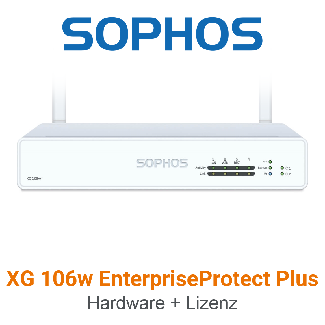 Sophos XG 106w EnterpriseProtect Plus Bundle (Hardware + Lizenz)