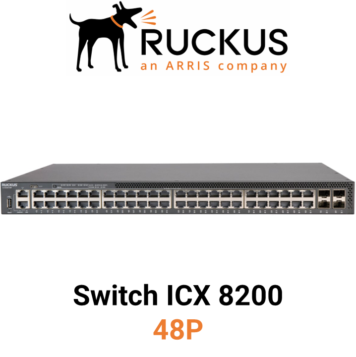 Ruckus ICX 8200-48P Switch