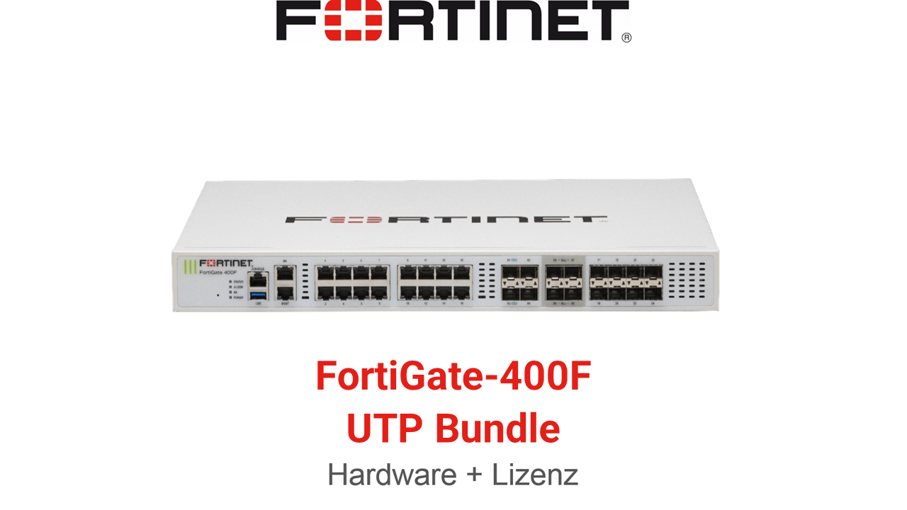 Fortinet FortiGate-400F UTP Bundle (Hardware + Lizenz)