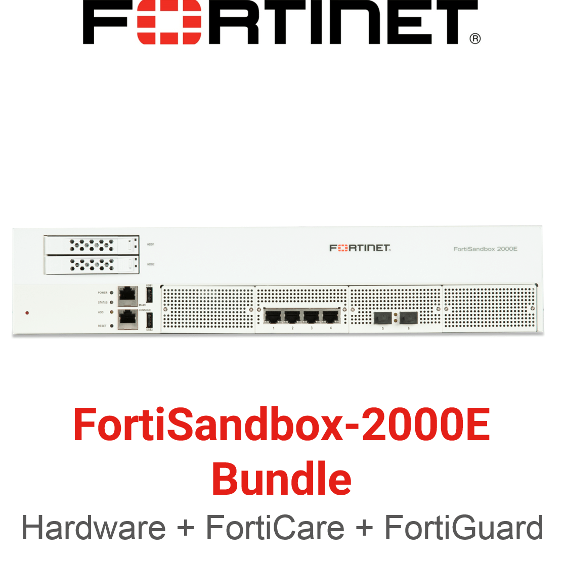 Fortinet FortiSandbox-2000E FortiGuard Threat Intelligence Bundle (Hardware + Lizenz)