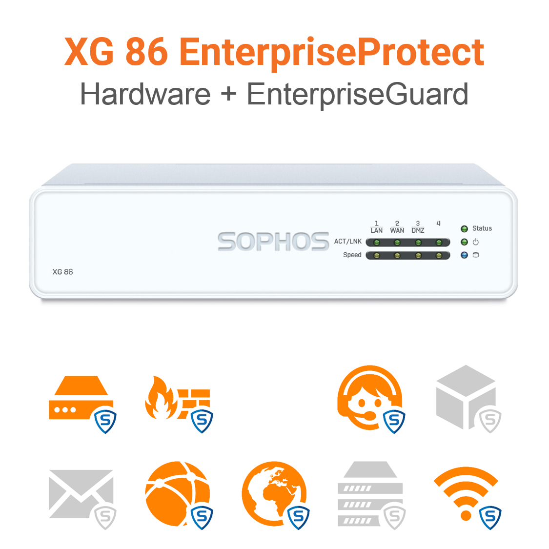 Sophos XG 86 EnterpriseProtect Bundle (Hardware + Lizenz)