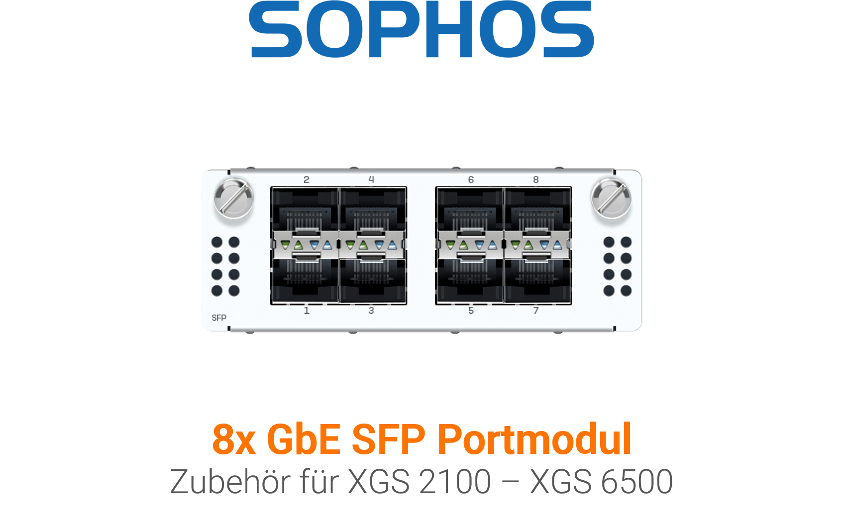 Sophos 8x GbE SFP Portmodul