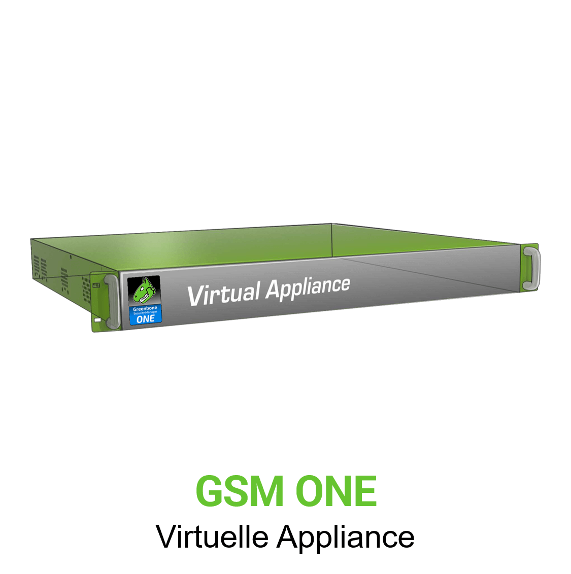 Greenbone GSM-ONE Virtuelle Appliance Vorschaubild ohne Greenbone logo mit Modellbezeichnung