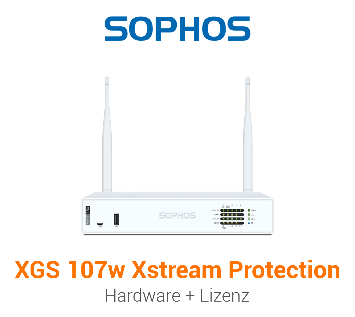 Sophos XGS 107w mit Xstream Protection