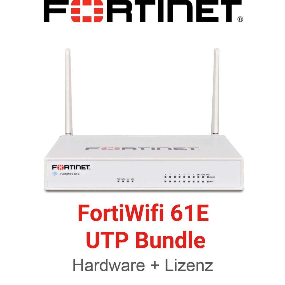 Fortinet FortiWifi 61E - UTM/UTP Bundle (End of Sale/Life)