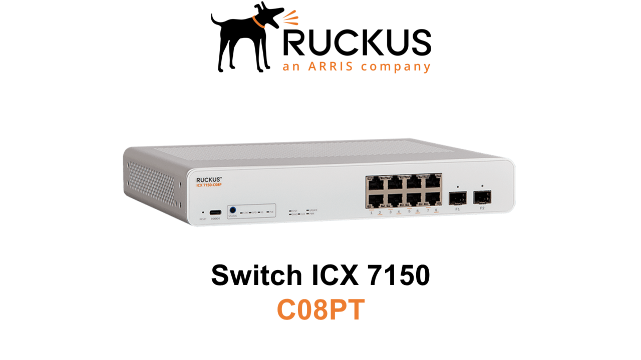 Ruckus ICX 7150-C08PT Compact Switch