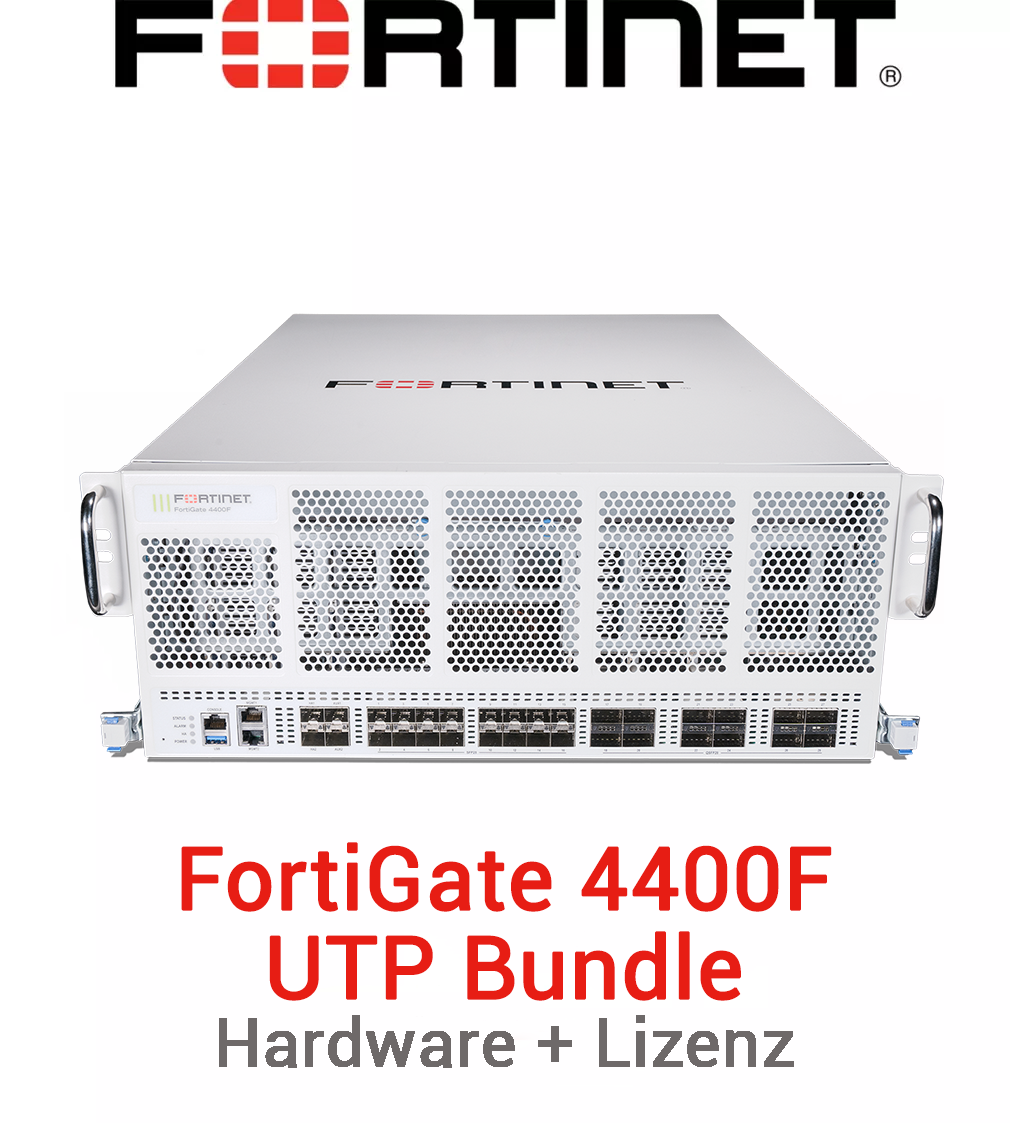 Fortinet FortiGate-4400F - UTM/UTP Bundle (Hardware + Lizenz)