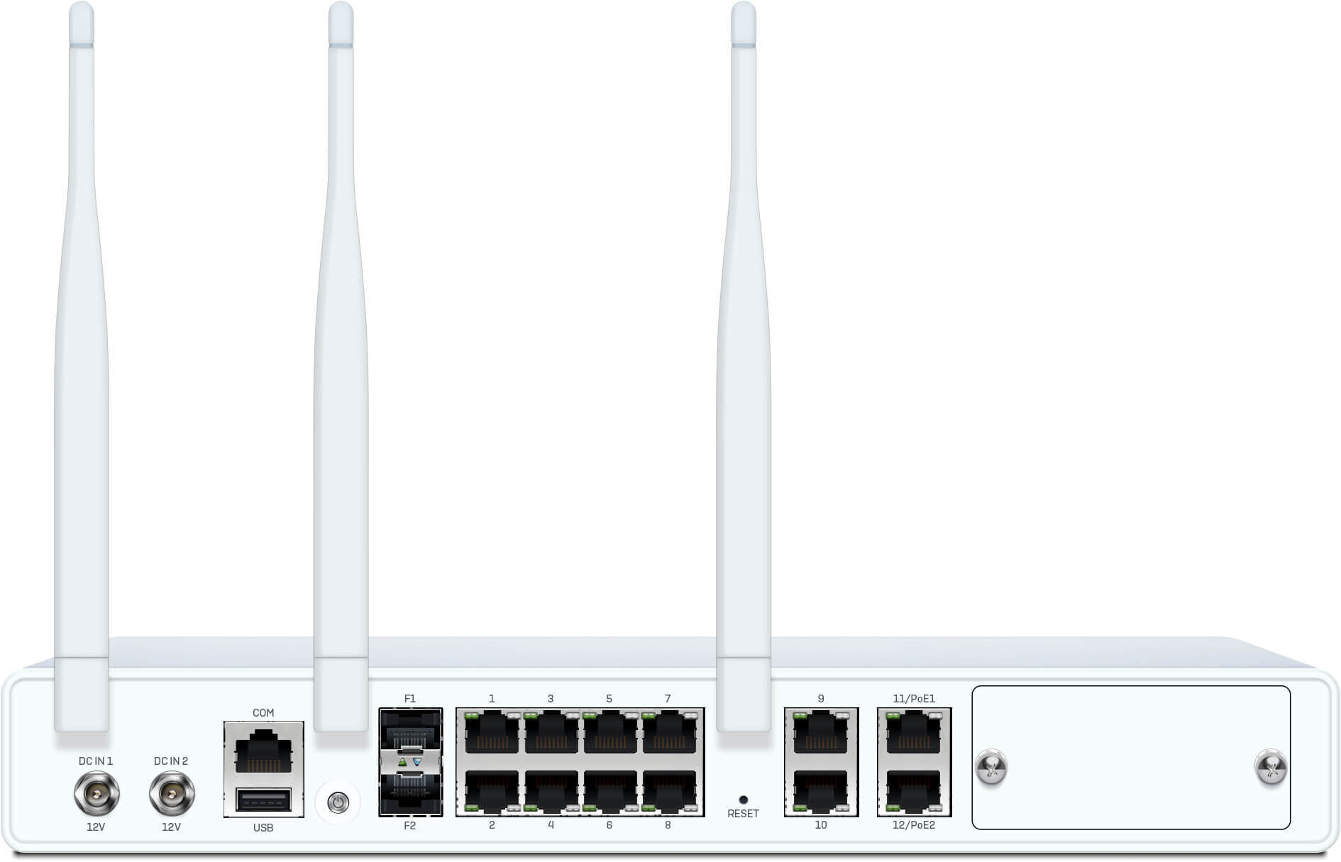 Sophos XGS 126w Firewall Rückseite