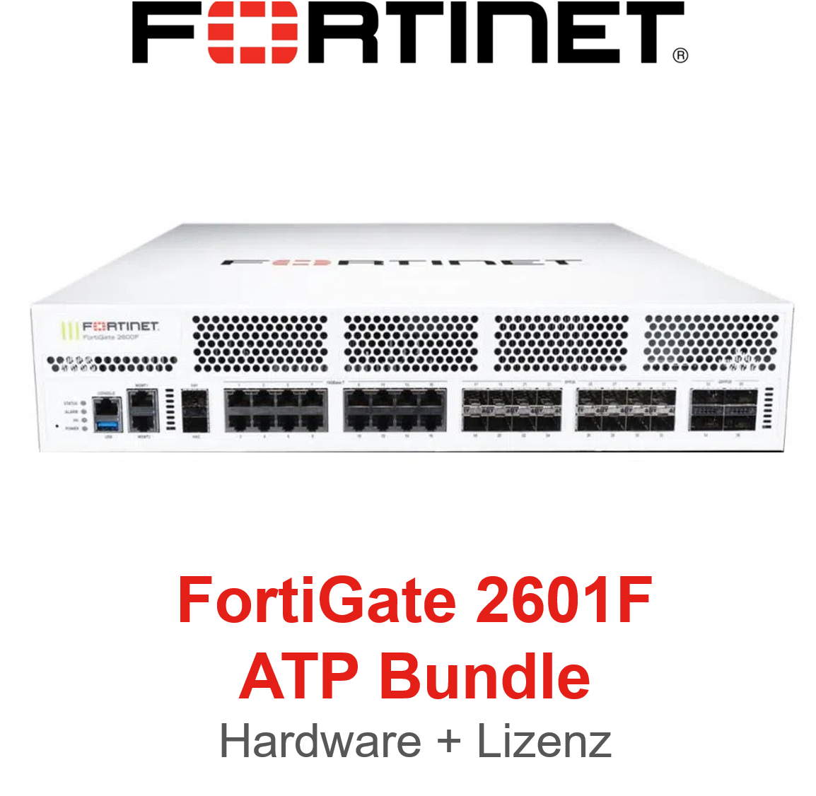 Fortinet FortiGate 2601F - ATP Bundle (Hardware + Lizenz)