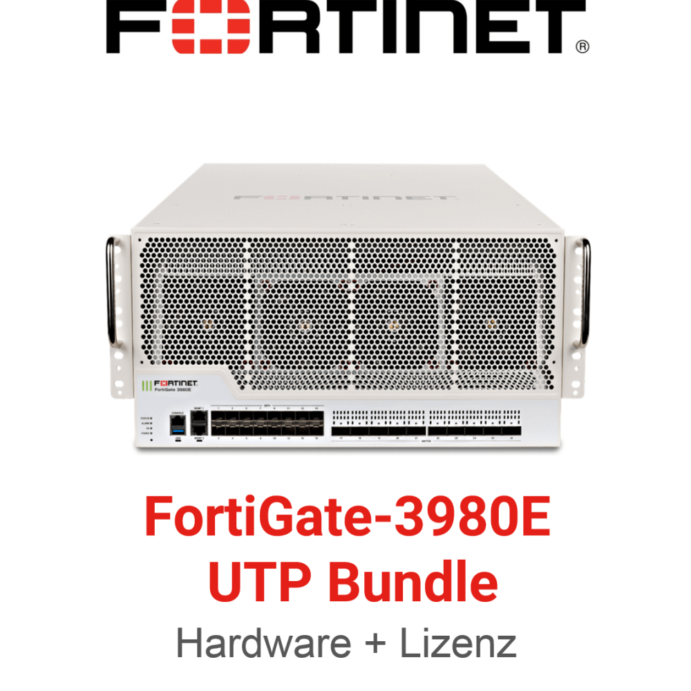 Fortinet FortiGate-3980E - UTM/UTP Bundle (Hardware + Lizenz)