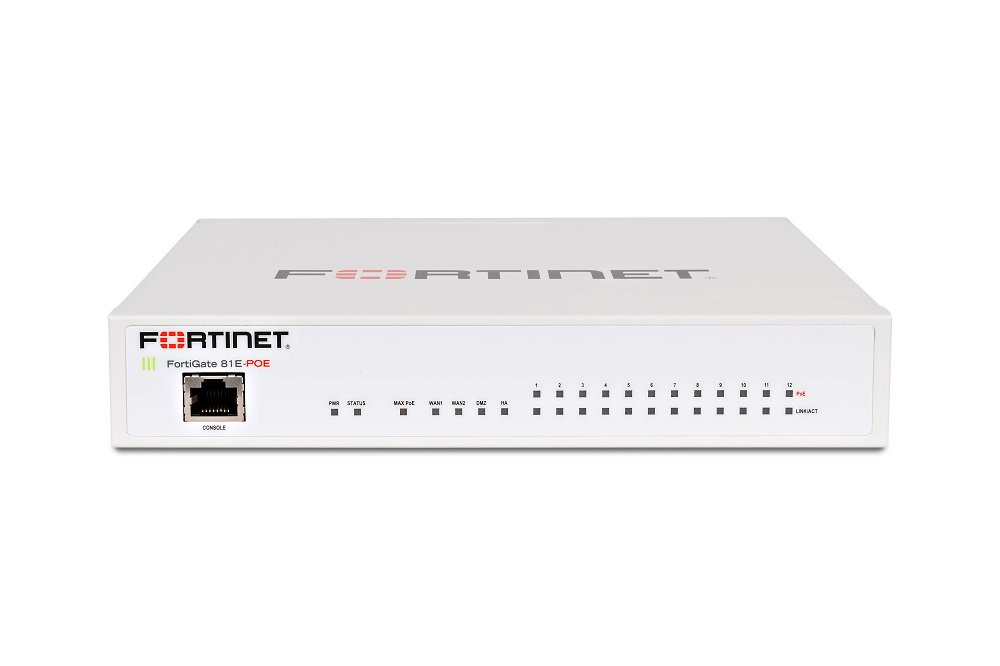 Fortinet FortiGate 81E POE Firewall (End of Sale/Life)