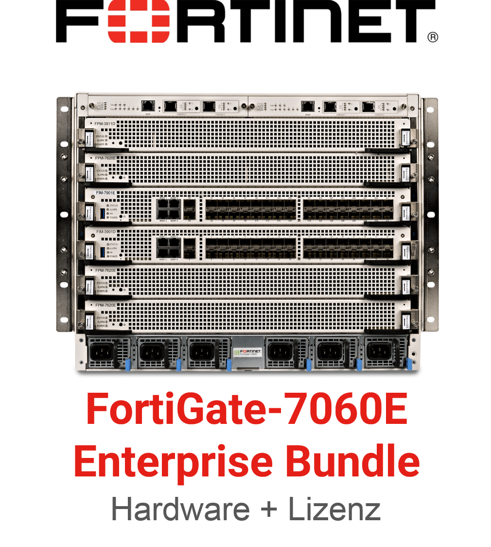 Fortinet FortiGate-7060E-8 - Enterprise Bundle (Hardware + Lizenz)