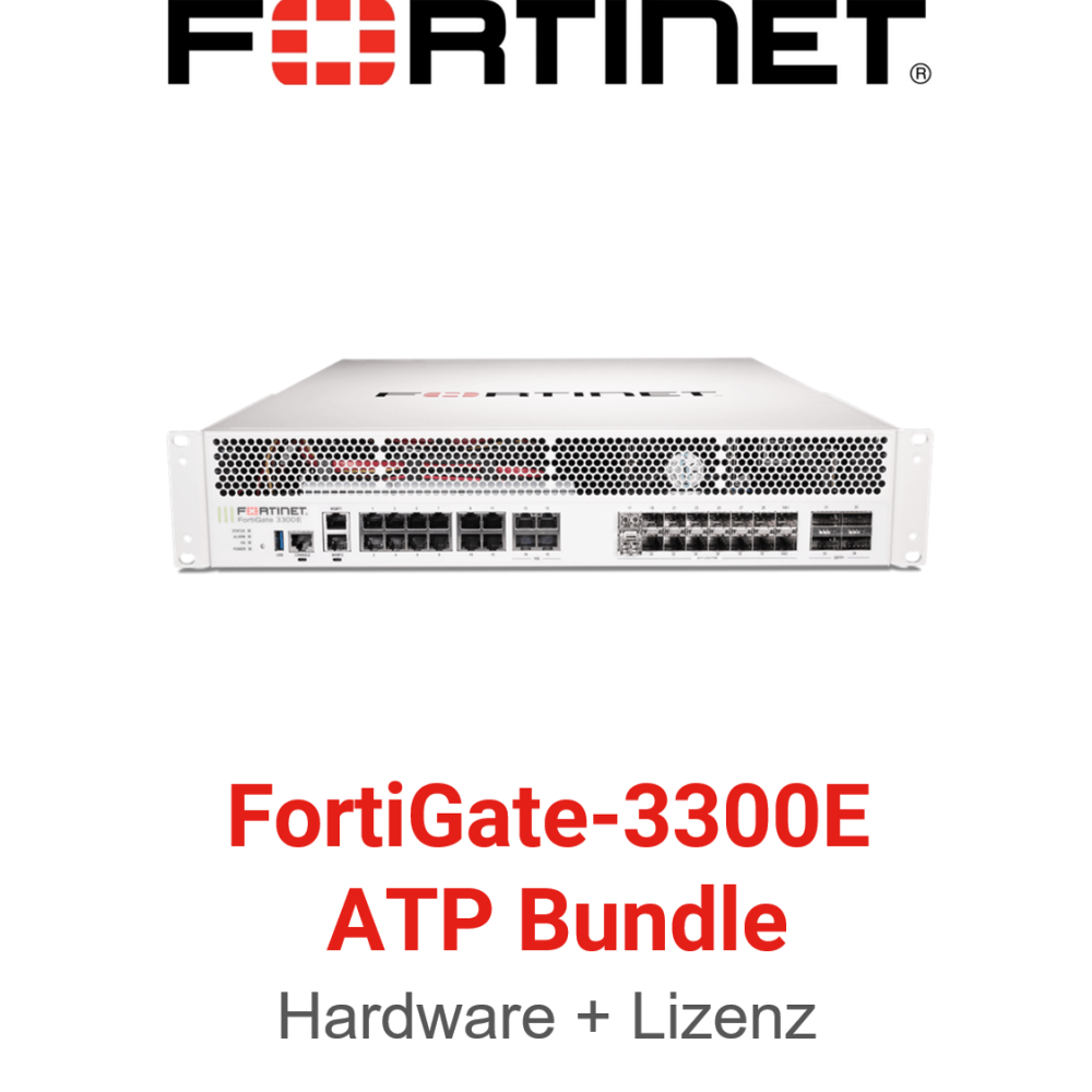 Fortinet FortiGate-3300E - ATP Bundle (Hardware + Lizenz)