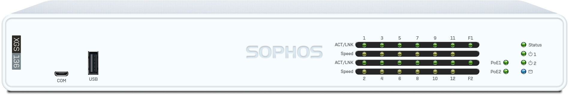 Sophos XGS 136 Firewall Vorderseite