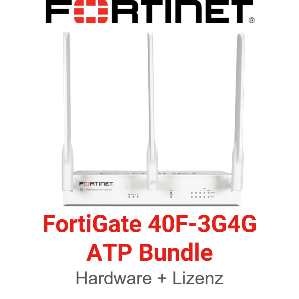 Fortinet FortiGate-40F-3G4G - ATP Bundle (Hardware + Lizenz)