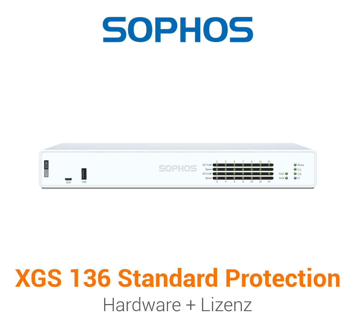 Sophos XGS 136 mit Standard Protection
