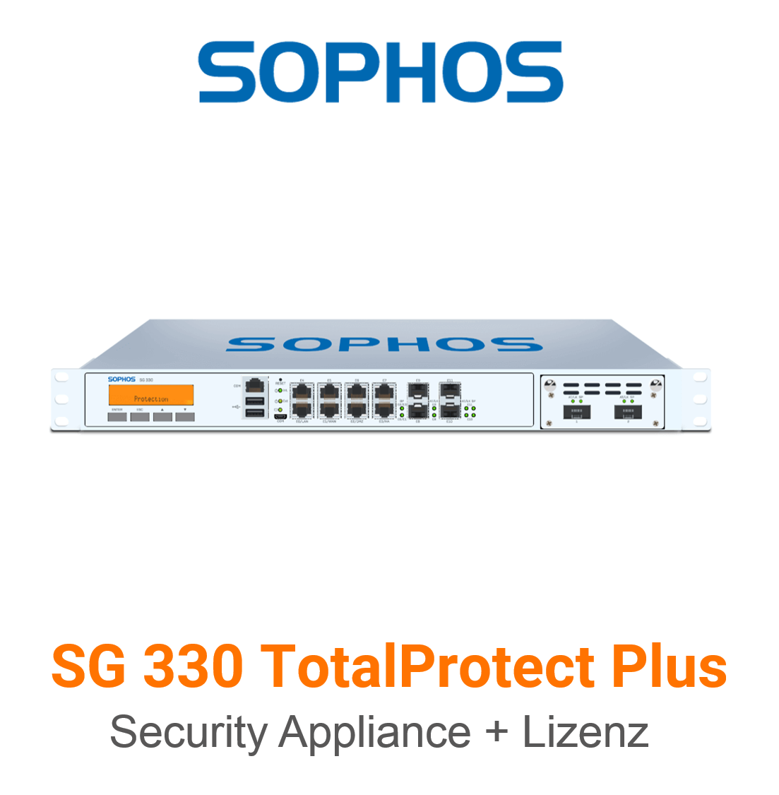 Sophos SG 330 TotalProtect Plus Bundle (Hardware + Lizenz)